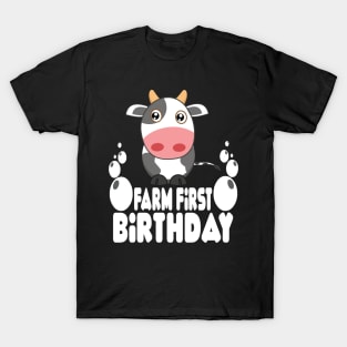 Holy cow l'm one birthday girl T-Shirt